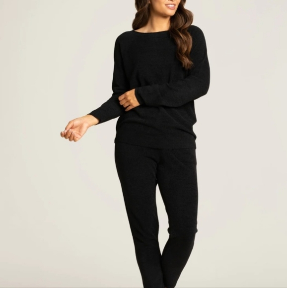 Barefoot Dreams Black Sweatshirt - Picture 2 of 7